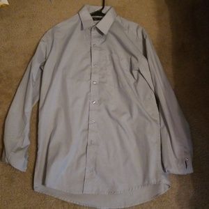 grey dress shirt